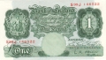 Bank Of England 1 Pound Notes Britannia 1 Pound, from 1955